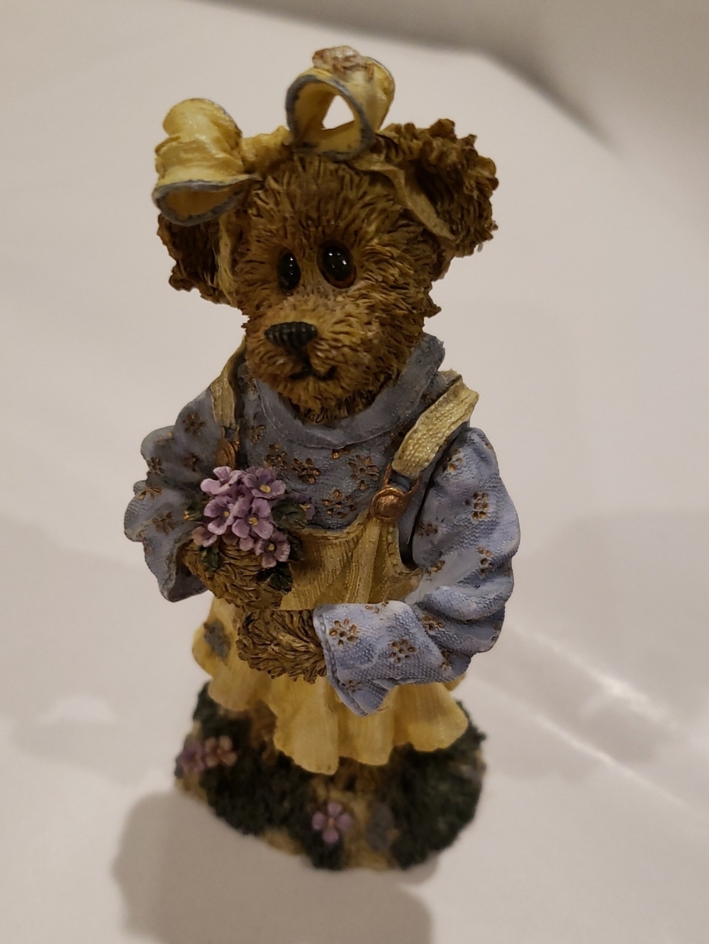 Boyds Bear Abby T. Bearymuch ... Yours Truly Resin Figurine
